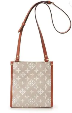 ラシット　幾何学模様 ショルダーバッグ