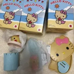 ハッピーセット　ハローキティ　日焼けキティ　コンプリート　3点セット　まとめ売り