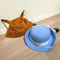 【2個セット】ジュディ ニック 帽子 ズートピア ディズニーストア