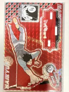 ハイキュー　黒尾鉄朗　バースデイ名場面ジオラマフィギュア　2023 2024 ハイキュー!! バースデイ名場面ジオラマフィギュア 缶バッジ
