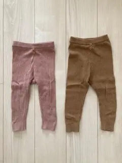 ZARA ベビー レギンス 2色セット 12-18ヶ月