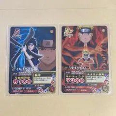 ナルティメットクロス うずまきナルト うちはサスケ プロモ 2枚セット