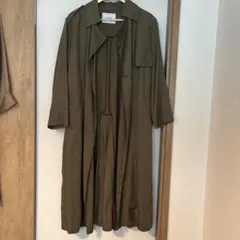 SLOBE IENA トレンチコート カーキ ロング丈のサムネイル