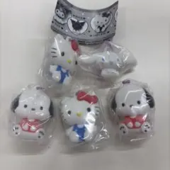サンリオキャラクターズ　ふわわフロッキーマスコット　5点セット