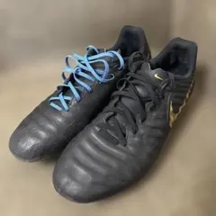 NIKE TIEMPO サッカースパイク 25.5cm ブラック