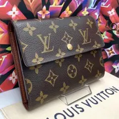 極美品✨ルイヴィトン モノグラム ポルトトレゾール エテュイパピエ 三つ折財布