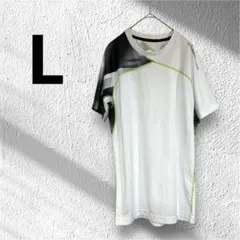 ✨美品✨パフォーマンスギアTシャツ ホワイト/ブラック/グリーン　Lサイズ
