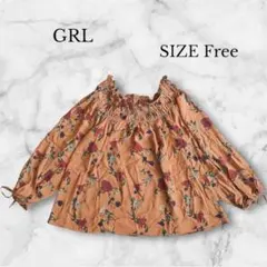 ✨新品✨GRL 2wayブラウス 花柄 オフショル 大人可愛い 華やか 春夏のサムネイル