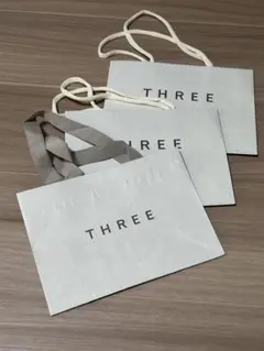 THREE ショップ袋 3枚セットのサムネイル