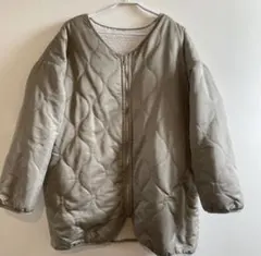 リバーシブル 裏ボア キルティングジャケット