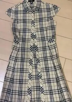 BURBERRY LONDONチェック柄 半袖ワンピース 140cmのサムネイル