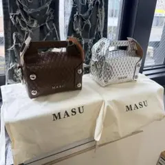 MASU 25AW LEATHER CAKE BAG GOLD ケーキバッグ - メルカリ
