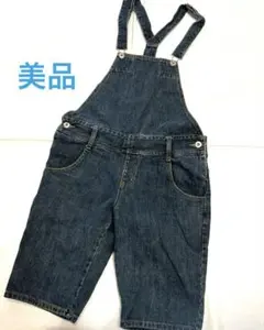 レディースデニムサロペット　オールインワン　オーバーオール　Ｍサイズ【美品】