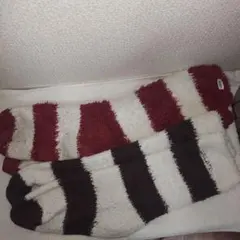 【ジェラートピケ】もこもこルームソックス　2足　used