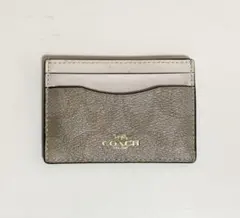 COACH コーチ　シグネチャー カードケース 定期券入　ICOCA入れ