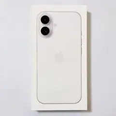 極美品 Apple iPhone 16 ホワイト 本体 SIMフリー 256GB