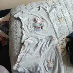 エルサ プリント パジャマ セット