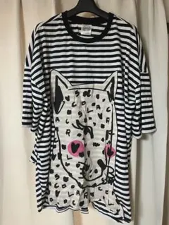 ScoLar ネコ科アップリケチュニックのサムネイル