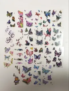 蝶デザイン タトゥーシールセット