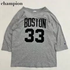 美品 champion チャンピオン T1011 フットボールTシャツ M