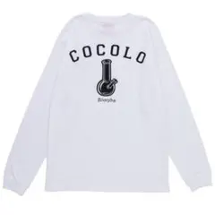 COCOLO ロングスリーブTシャツ ホワイト