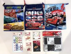 カーズ ワッペン・巾着袋セット