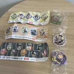くら寿司　鬼滅の刃　チャーム　缶バッジ　3セット