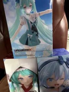 初音ミク 雪ミクAMP＋2012・2013 FIGURIZMα(未開封・送料込)