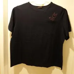 green nout ネイビー 半袖Tシャツ ポケット付き