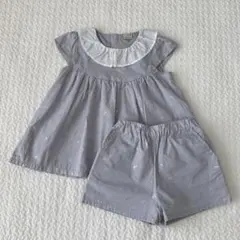 プティマイン　チュニック×パンツ　セットアップ　110cm