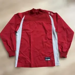 ZETT シャカシャカ 赤 長袖 130