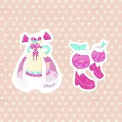 アイプリバース　ウェルカムチェリー　ワンピ　シューズ