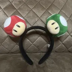 USJスーパーキノコ/1UPキノコ　カチューシャ