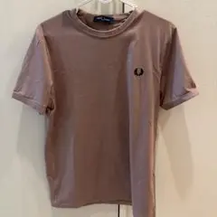 FRED PERRY 半袖Tシャツ S ピンク