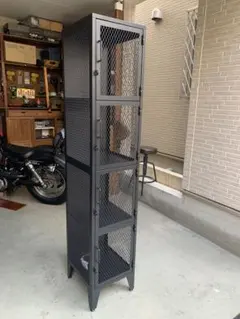 取付無料！ジャーナルスタンダードファニチャー ブラックスチール4段