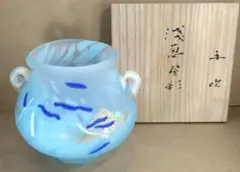 藤田喬平 流光 硝子 花器 花瓶 未使用品 - メルカリ