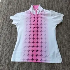adidas スポーツTシャツ ピンク ホワイト Mサイズのサムネイル