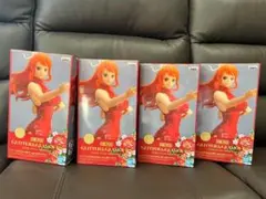 【4個セット】ワンピース ナミ フィギュア GLITTER＆GLAMOURS