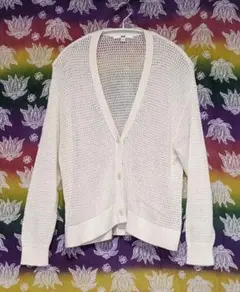 UNIQLO　Vネック カーディガン（XL） ✨️美品✨️