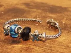 トロールビーズ　シルバーブレスレット　セット　TROLLBEADS バラ売り可