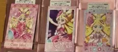 3枚　キミプリ　感謝祭 フォト風カード キュア　アイドル　セット　まとめ売り