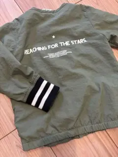 BREEZE ブリーズ　カーキ　ウィンドブレーカー　ナイロン　MA-1