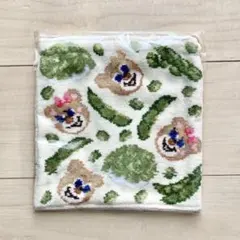 ♡新品♡フェイラー　仙台限定　ずんだ　テディ　巾着　ハンカチ　セット ♡新品♡フェイラー 仙台限定 ずんだ テディ 巾着 ハンカチ セット