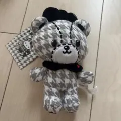 モノクロガーリー　ハローキティ　タイニーチャム　マスコットホルダー