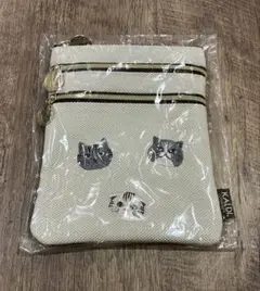 カルディ ネコの日バッグのオリジナル 3段マルチポーチ・カレンダーセット★