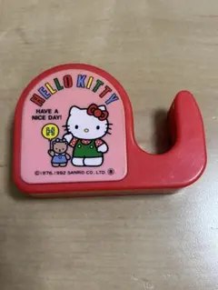 キティちゃん　テープカッター　レトロ　赤　サンリオのサムネイル