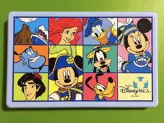 [未使用]東京ディズニーシー　開園1周年記念　ランチボックス　蓋つきトレー