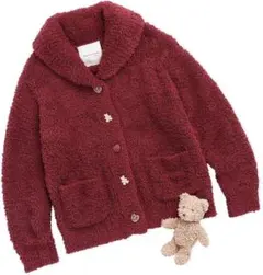 gelato piqueジェラートピケ★ショールカーディガン赤レッドクマなし