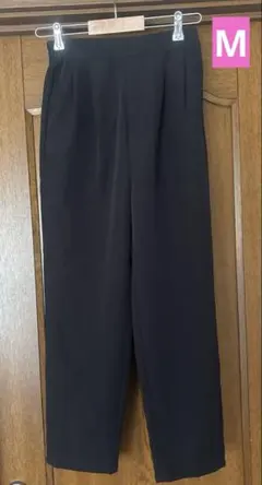 Samansa Mos2 blue パンツ　ブラック