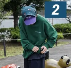 サイズ2 Wide Dad LOCALGREEN SWEAT